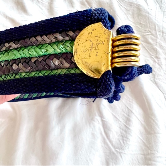 Vintage 1990s Bally Wicker Bag - Picture 7 of 17